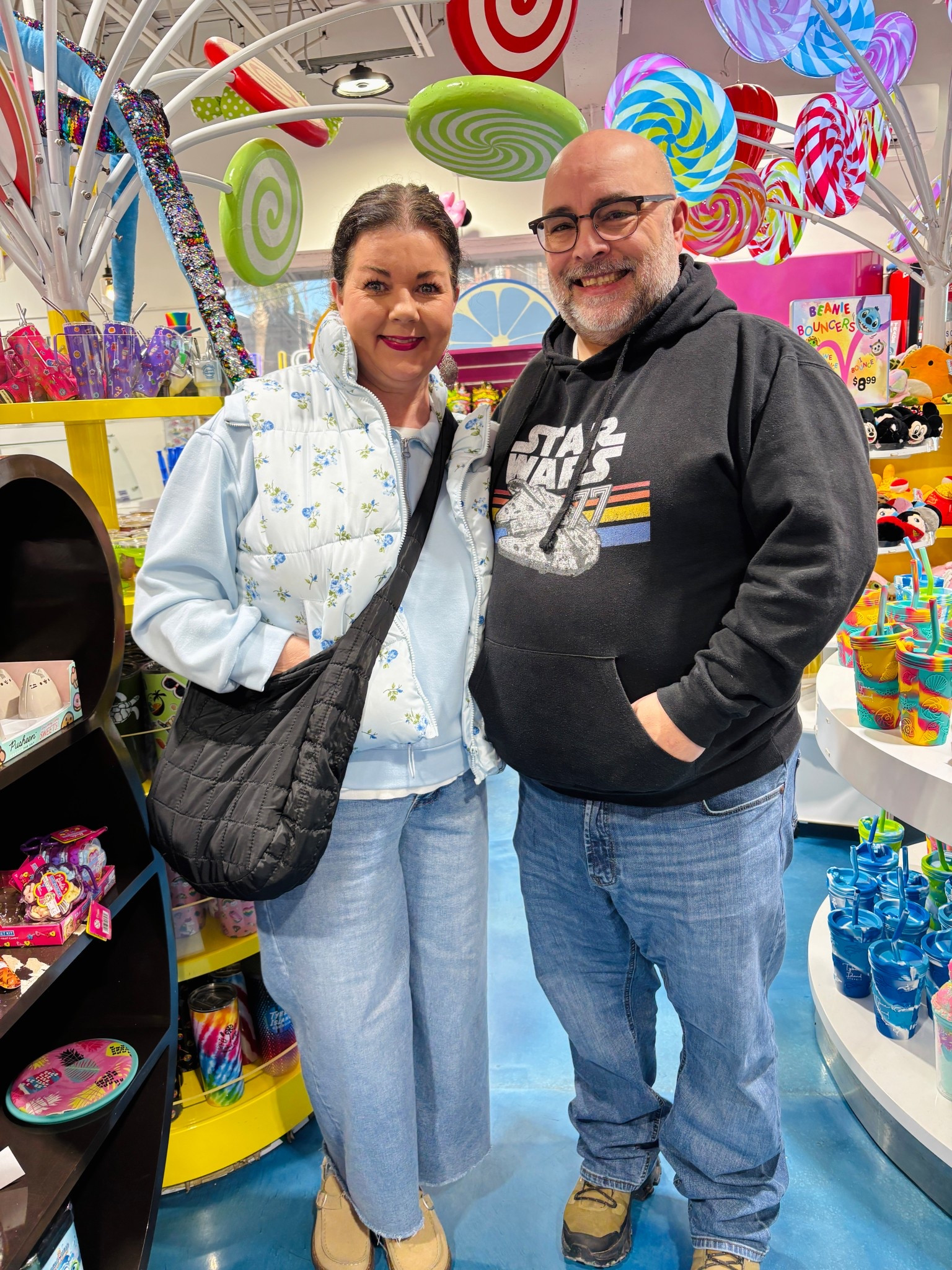 Two kids in a candy store! 🍭🍬😂 

#LTKMidsize #LTKootd #LTKMens