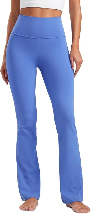 CRZ YOGA Butterluxe Flare Leggings 29"/30.5"/32"/33.5" - High Waist Bootcut Wide Leg Lounge Women... | Amazon (US)