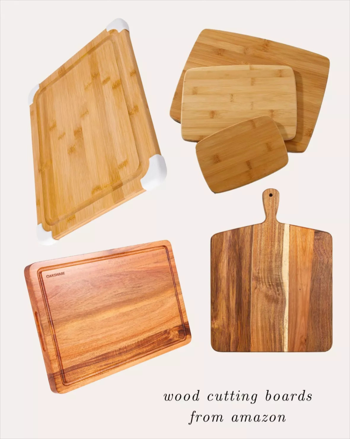 Farberware Nonslip Bamboo Cutting Board with Juice Groove, 11x14 Inch, White