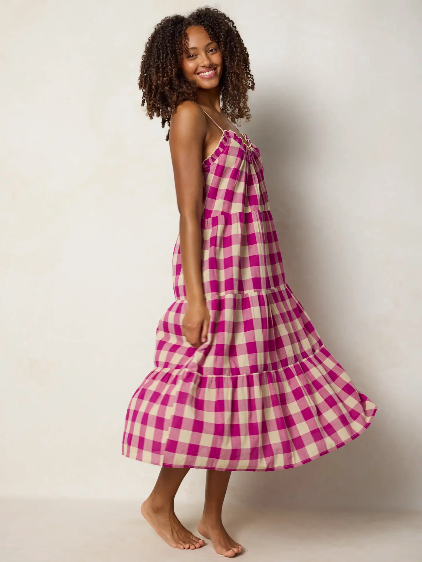 Harley Cotton Midi Dress | Natural Life