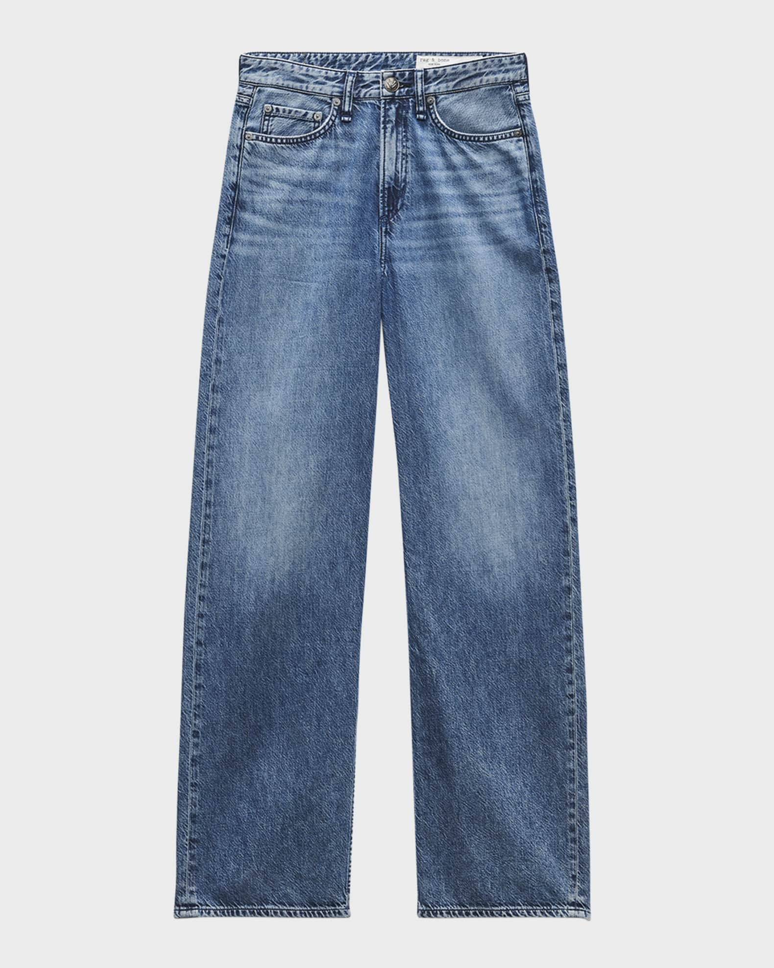 Featherweight Logan Wide-Leg Jeans | Neiman Marcus