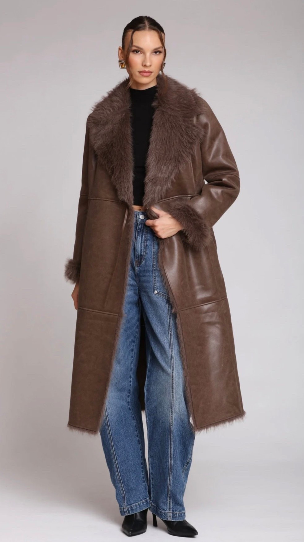 Avec Le Filles Luxe faux fur 

#LTKSeasonal #LTKHoliday #LTKGiftGuide