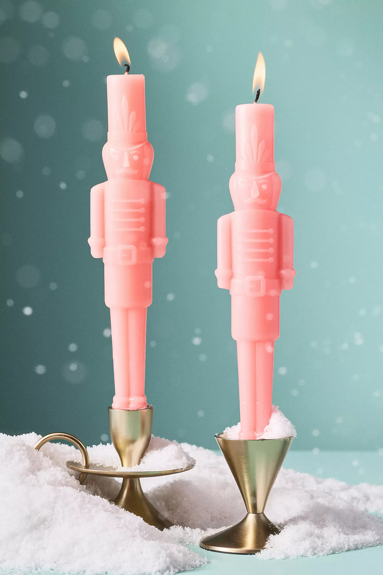 Nutcracker Taper Candles, Set of 2 | Anthropologie (US)