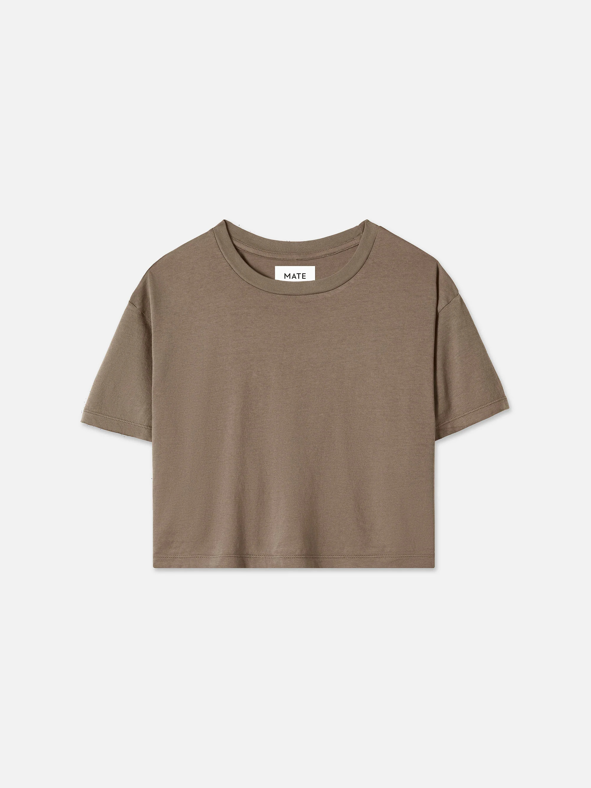 Organic Cotton Relaxed Crop Tee | MATE The Label