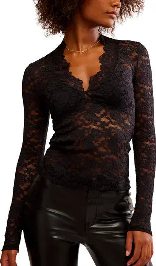 All Day Lace Crop Top | Nordstrom