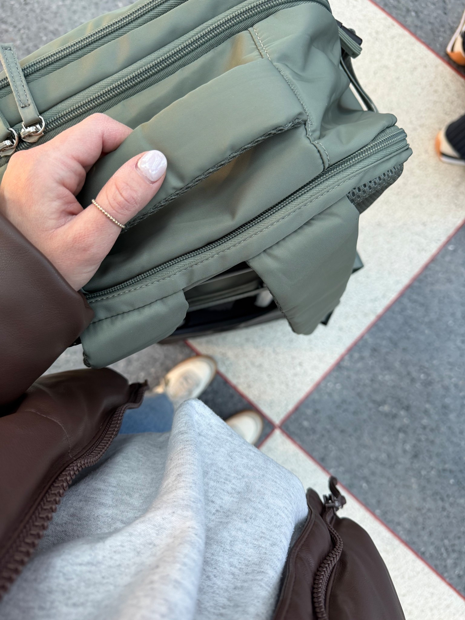 Grabbed this travel backpack recently because I have always preferred one to a shoulder bag. This one is like a carry on but still fits under the seat! It has a bottom pocket for shoes, a water proof pocket, and a large main compartment where you can pack clothes, too! Just an FYI if you pack shoes there won’t be as much space for clothes since the compartment inserts inside the main compartment. It has a side pocket for water and buckles to keep things contained. I couldn’t pass up the green 😍 only thing that would make this better is two side pockets vs. one  

#LTKTravel