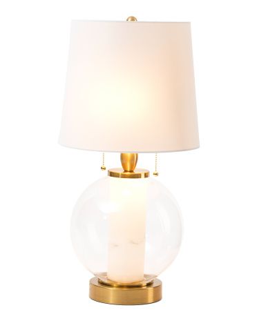 23.25in Brass Table Lamp | TJ Maxx