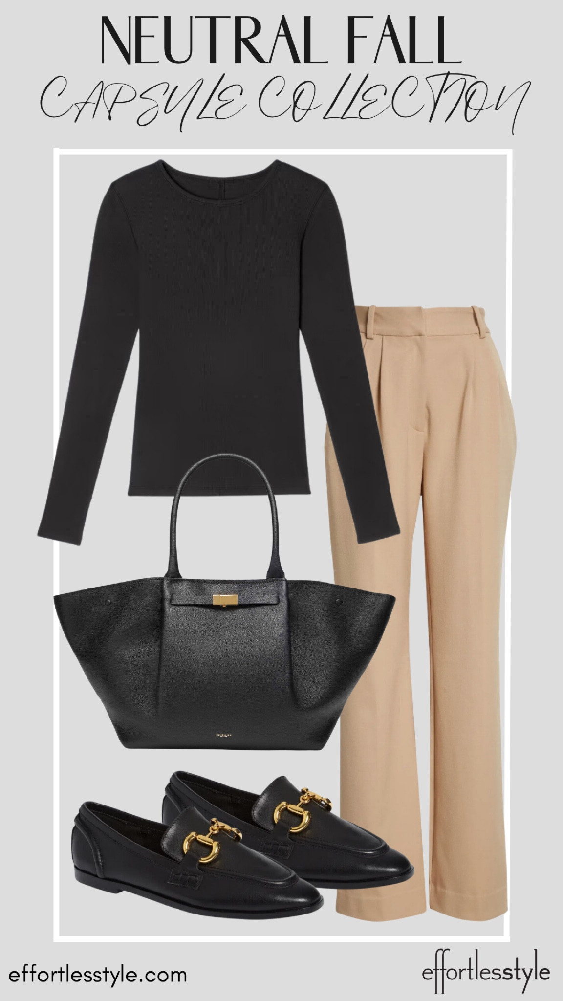 Love these beige trousers paired with all black everything else 🖤🖤

#LTKworkwear #LTKstyletip #LTKshoecrush