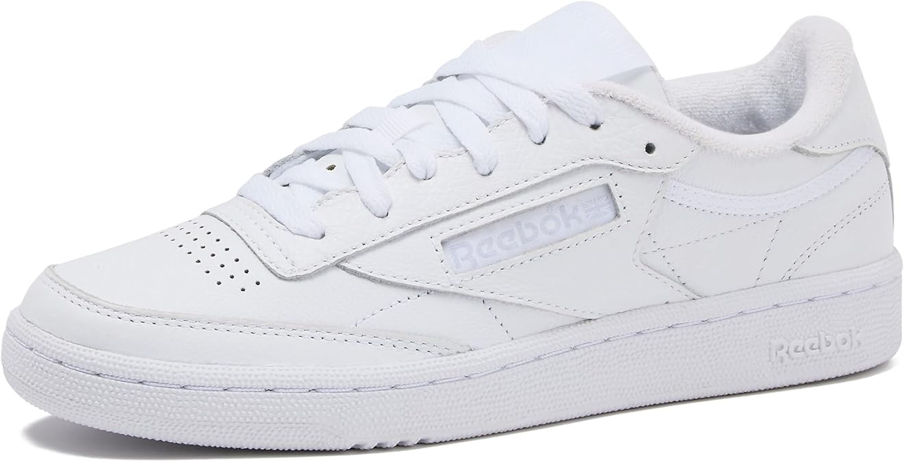 Reebok Club C 85 Vintage Tennis Sneakers for Women, Casual White Womens Shoes, Size 5 to 11 | Amazon (US)