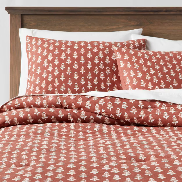 Flannel Comforter & Sham Set - Threshold | Target