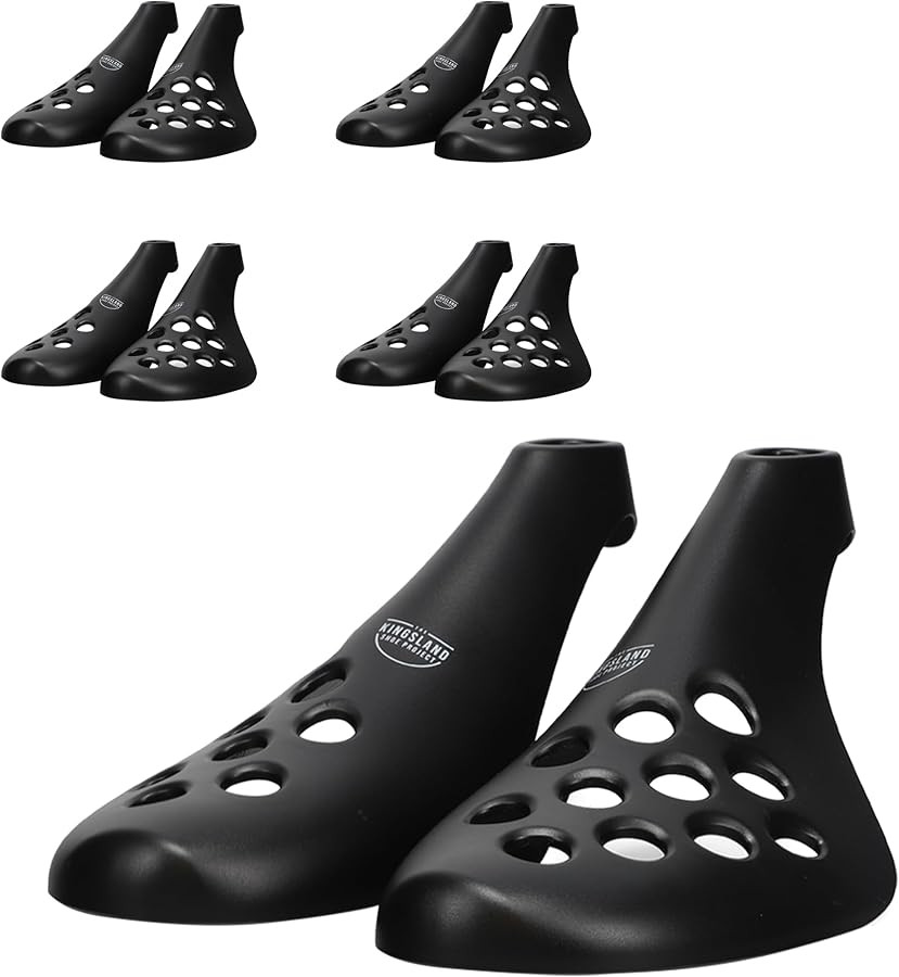 Fresh Flow Shoe Trees for Sneakers & Shoes, Travel Shoe Trees for Men - Black | Amazon (US)