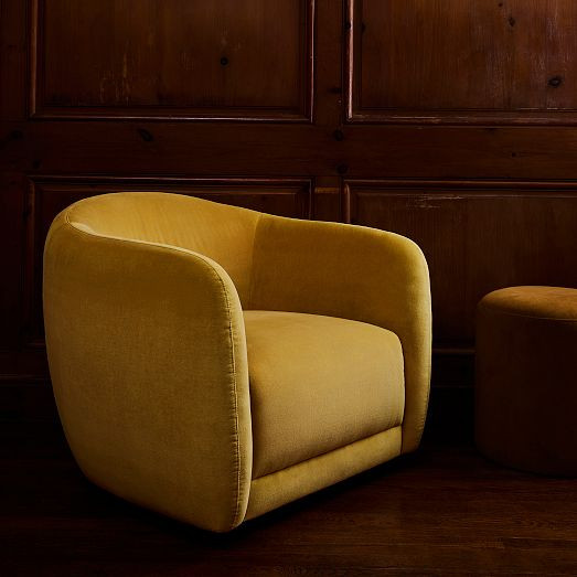 Addie Swivel Armchair | West Elm (US)
