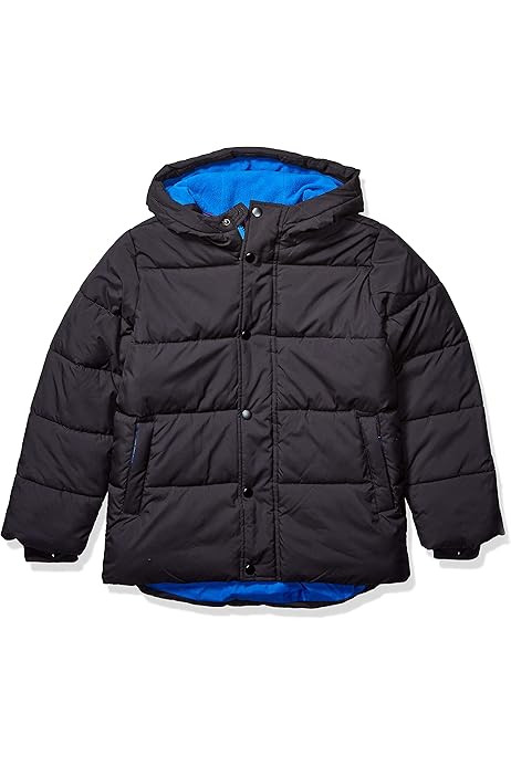 ZeroXposur Boys Puffer Jacket Hooded Kids Winter Coat with Elastic Cuff | Amazon (US)