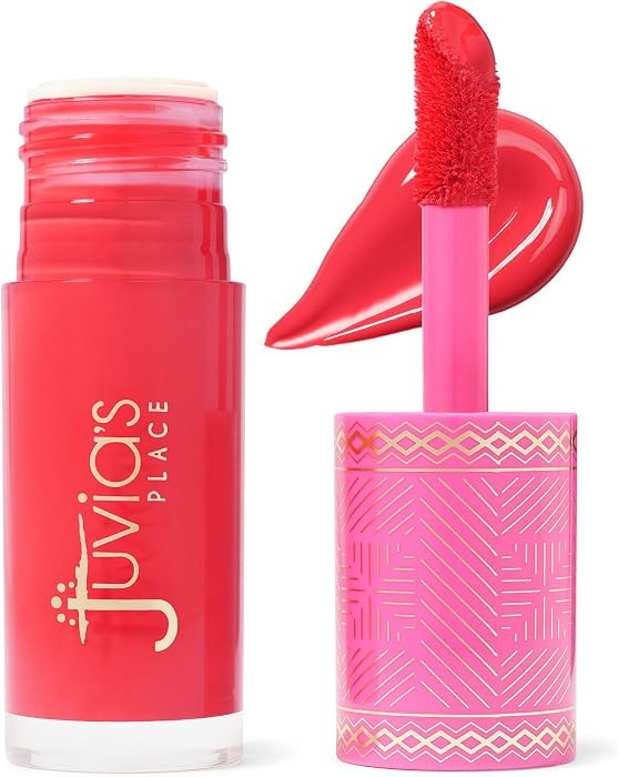 Juvia's Place Blushed Liquid Blush BarbieRose - Dewy Tint Cheeks Makeup Glow Pigment Effortless B... | Amazon (US)