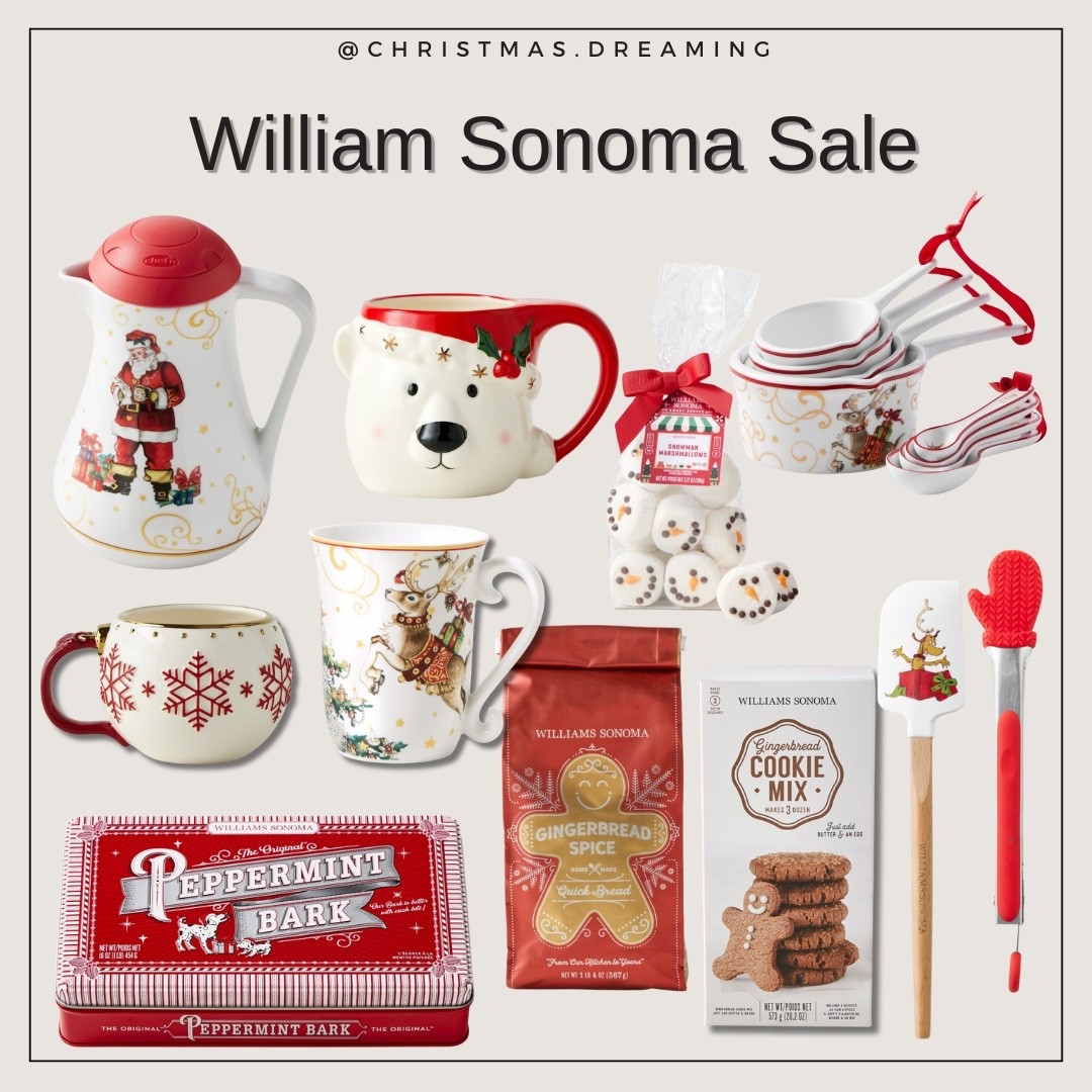 Williams Sonoma Holiday Sale!🎁

#LTKSaleAlert #LTKHome