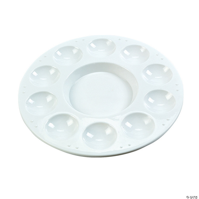 Round Paint Palettes - 12 Pc. | Oriental Trading Company