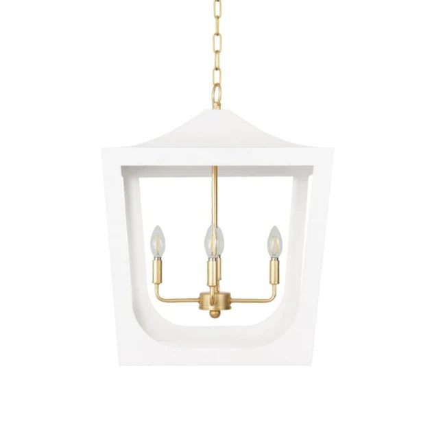 Old Greenwich Lantern - White | Cailini Coastal