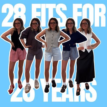 28 fits for 28 years! Outfit links part 1. 