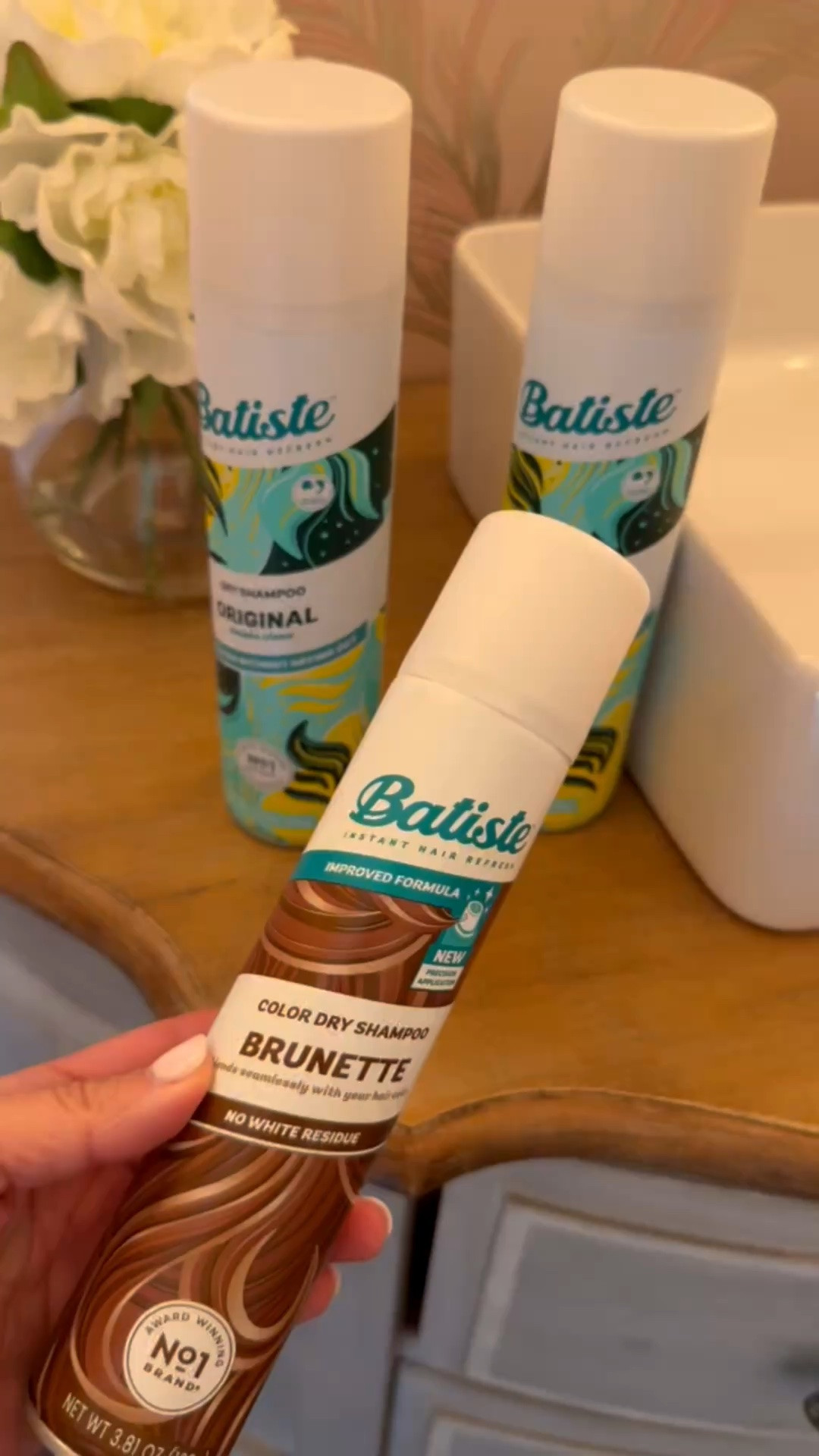 Curious if anyone has tried this dry shampoo before?? I’ve never seen one for brunettes. Def going to try out!

#LTKdayinmylife #LTKmorningroutine #LTKmomlife