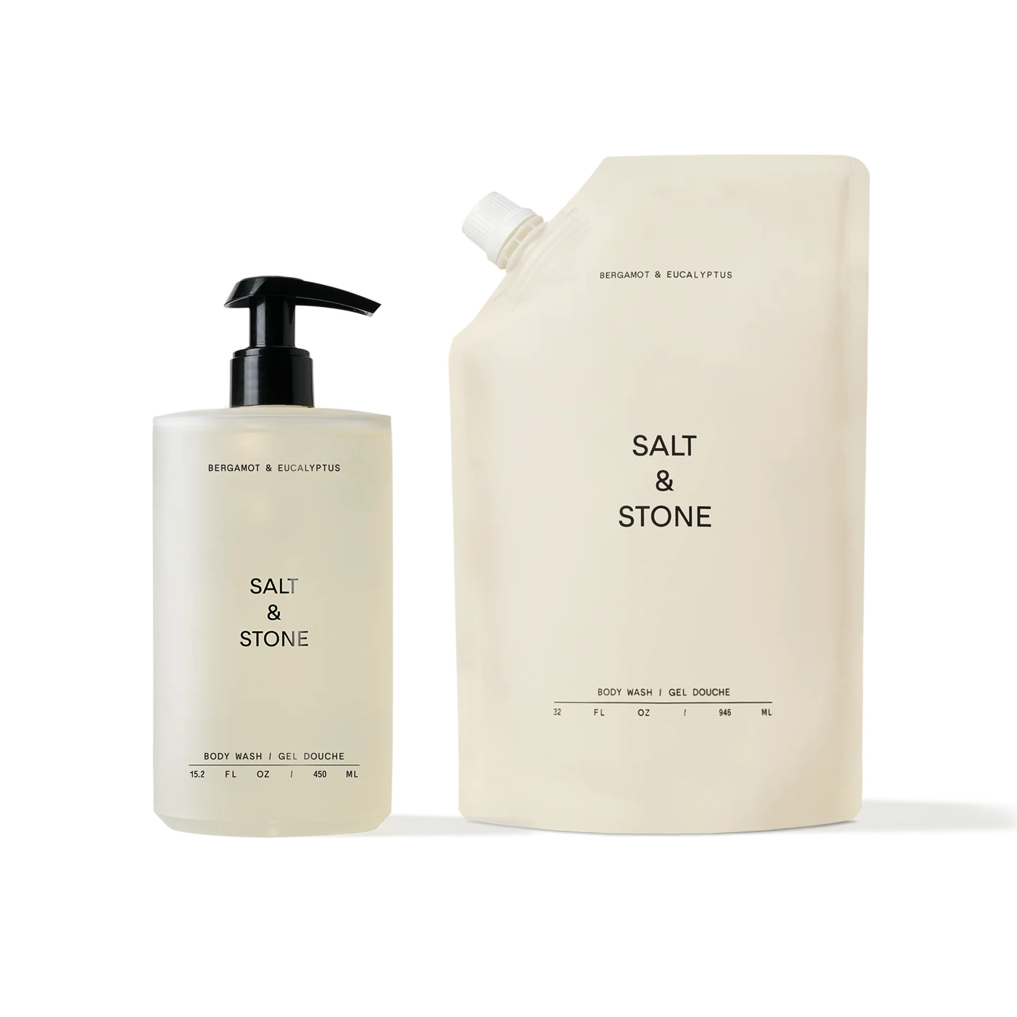 Body Wash Refill Set | Salt & Stone