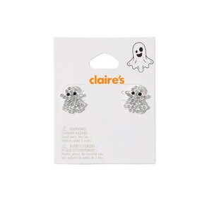 Claire's Halloween Stone Ghost Earrings | CVS