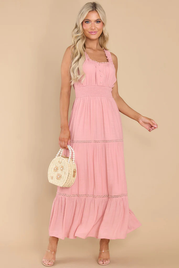 My Sweetest One Pink Maxi Dress | Red Dress 