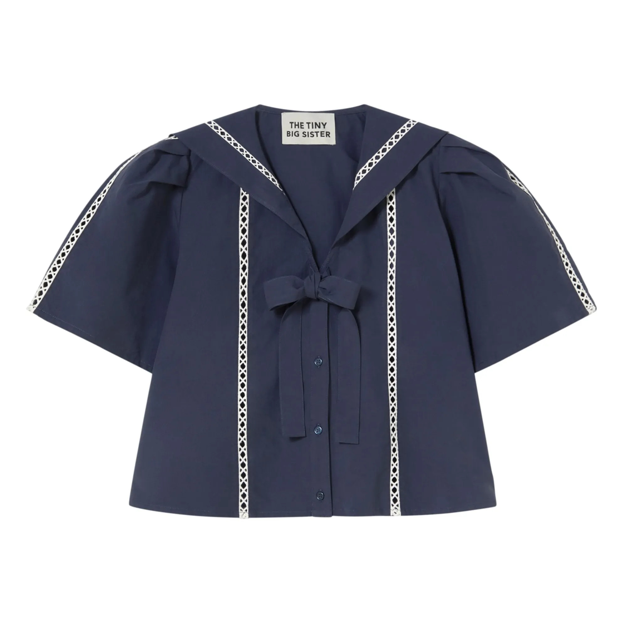 Blouse Sailor Coton | Bleu marine | Smallable