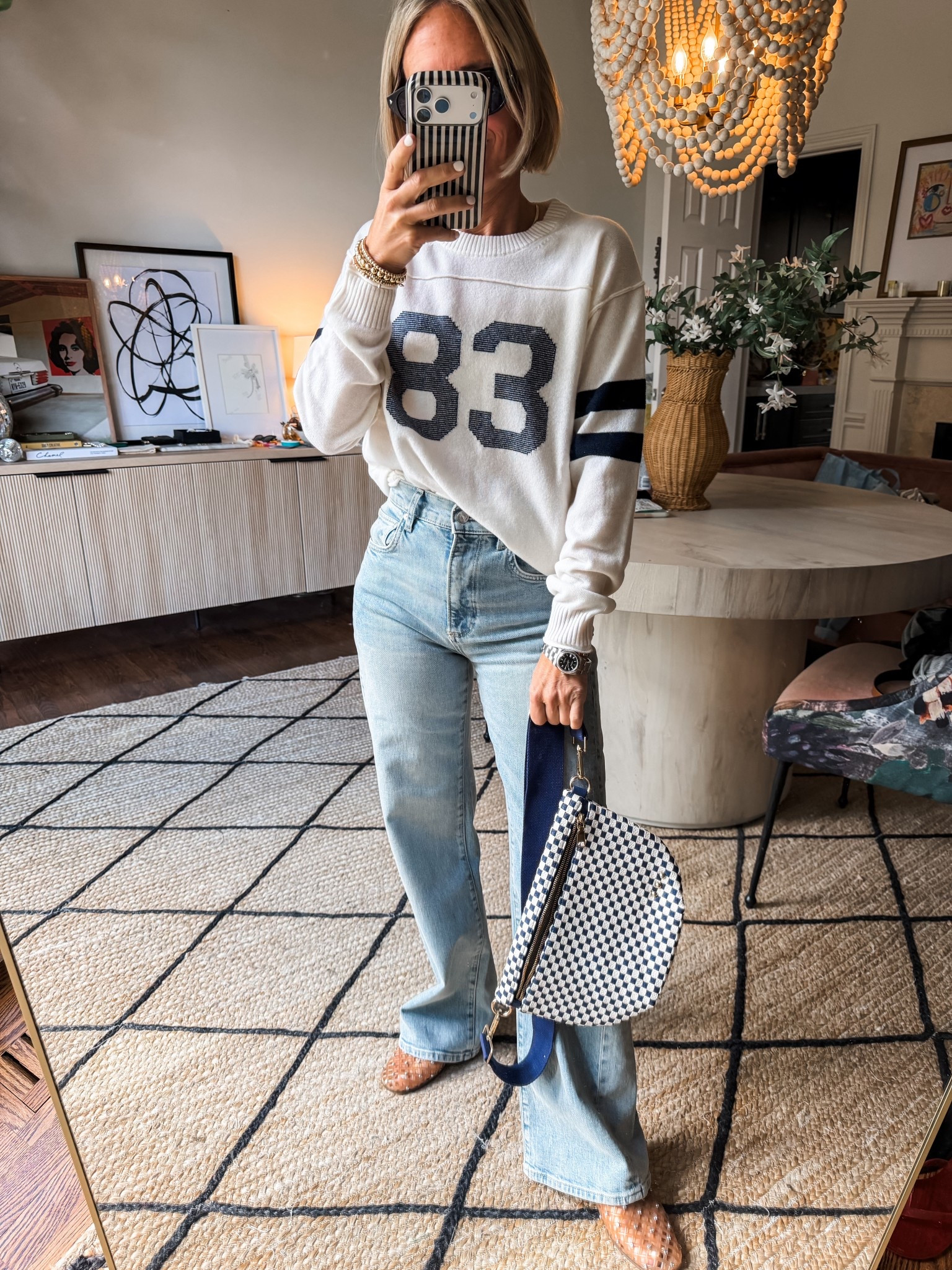 Saturday style
spring outfit
Sweater in xs
jeans in 24
jelly sandals in my bigger shoe size 7, and on sale


#LTKSaleAlert #LTKOver40 #LTKootd