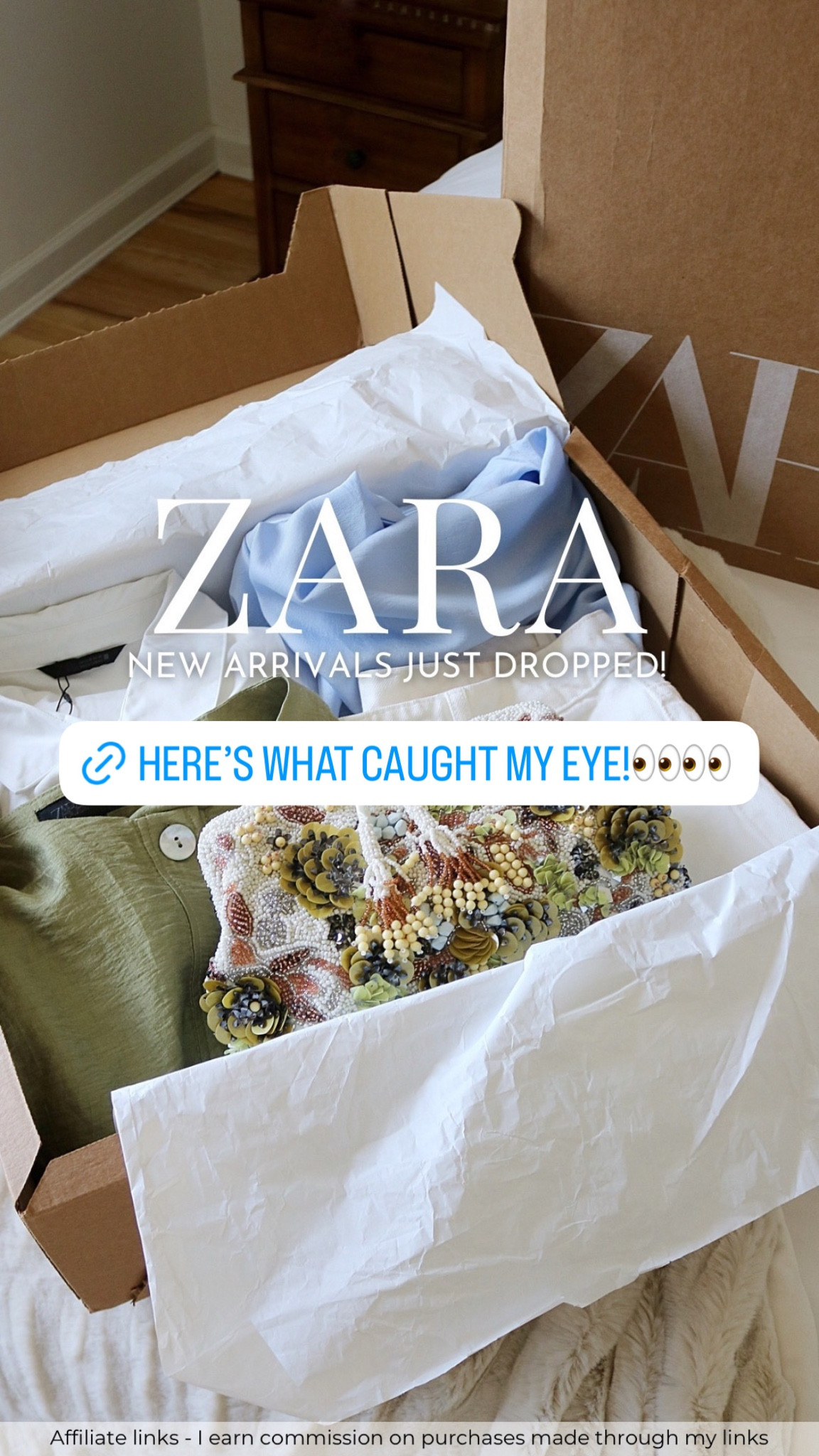 Affiliate links - I earn commission on purchases made through my links | Zara spring fashion 