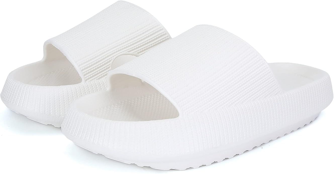 Cloud Slippers for Women and Men, Rosyclo Massage Shower Bathroom Non-Slip Quick Drying Open Toe ... | Amazon (US)