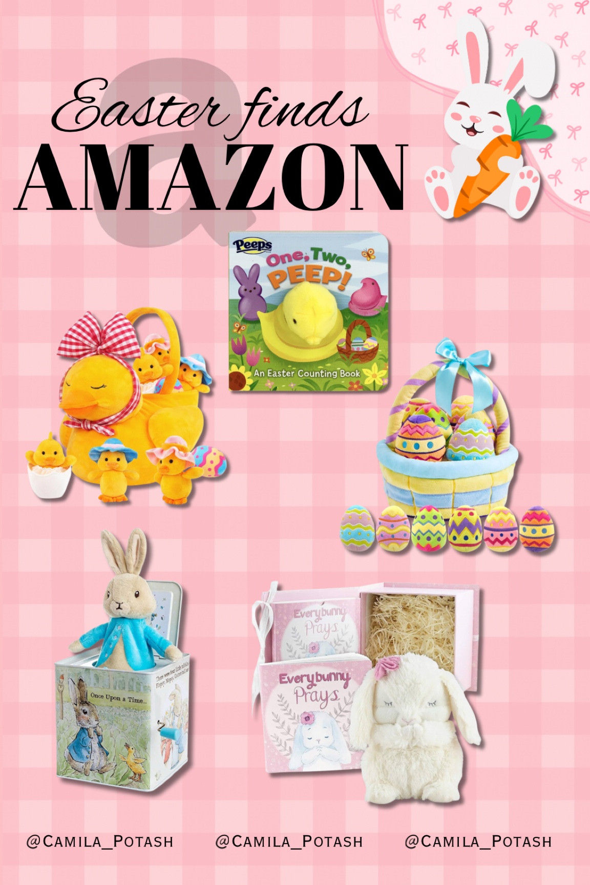 🐣Eater finds from Amazon!! Loving them all!! Perfect for the small kids! 💖✨

#easter #spring 

#LTKBaby #LTKKids #LTKFamily