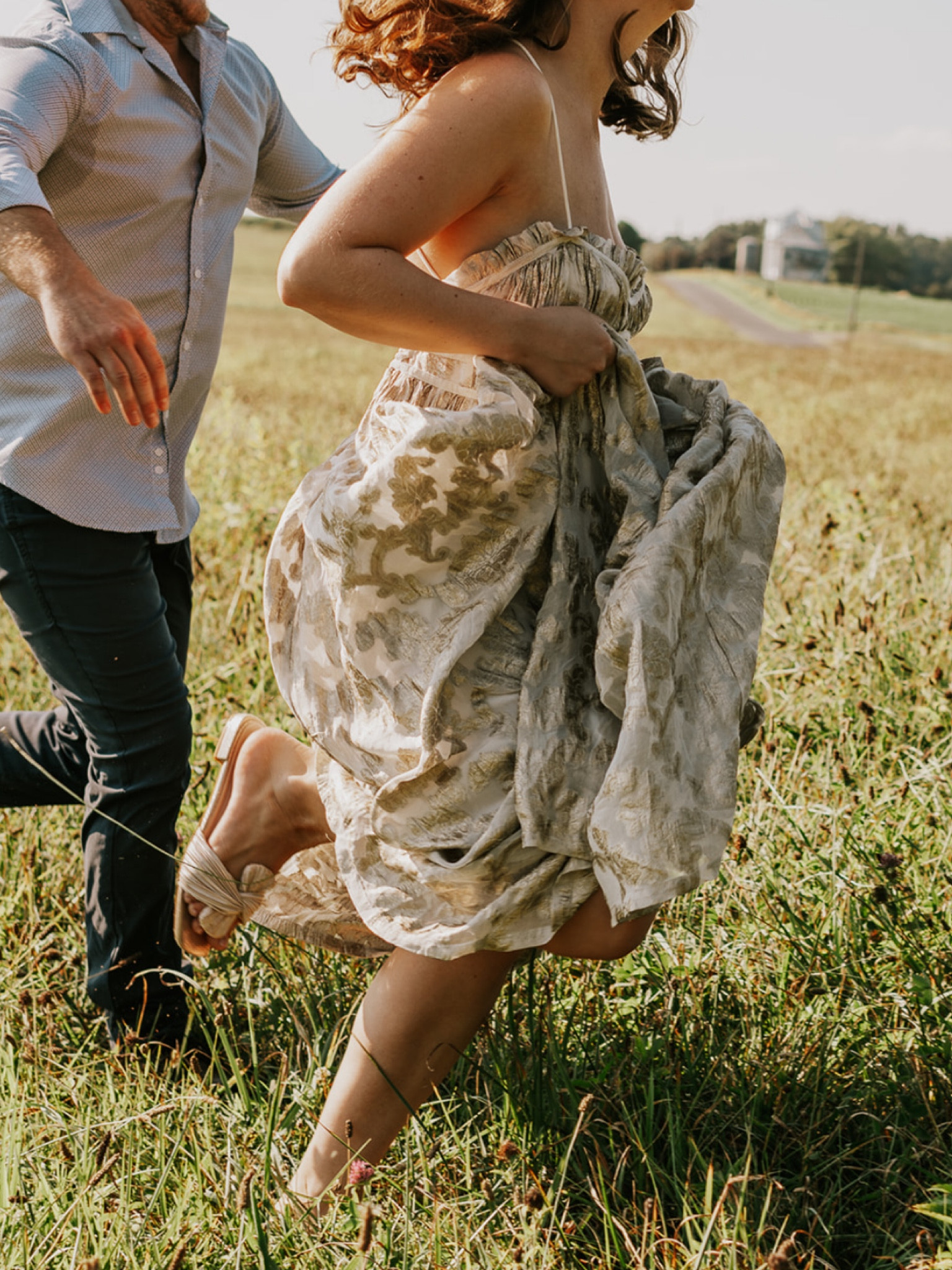 Golden engagement photo maxi dress white gown #engagement #goldenhour 

#LTKswim #LTKwedding #LTKunder100