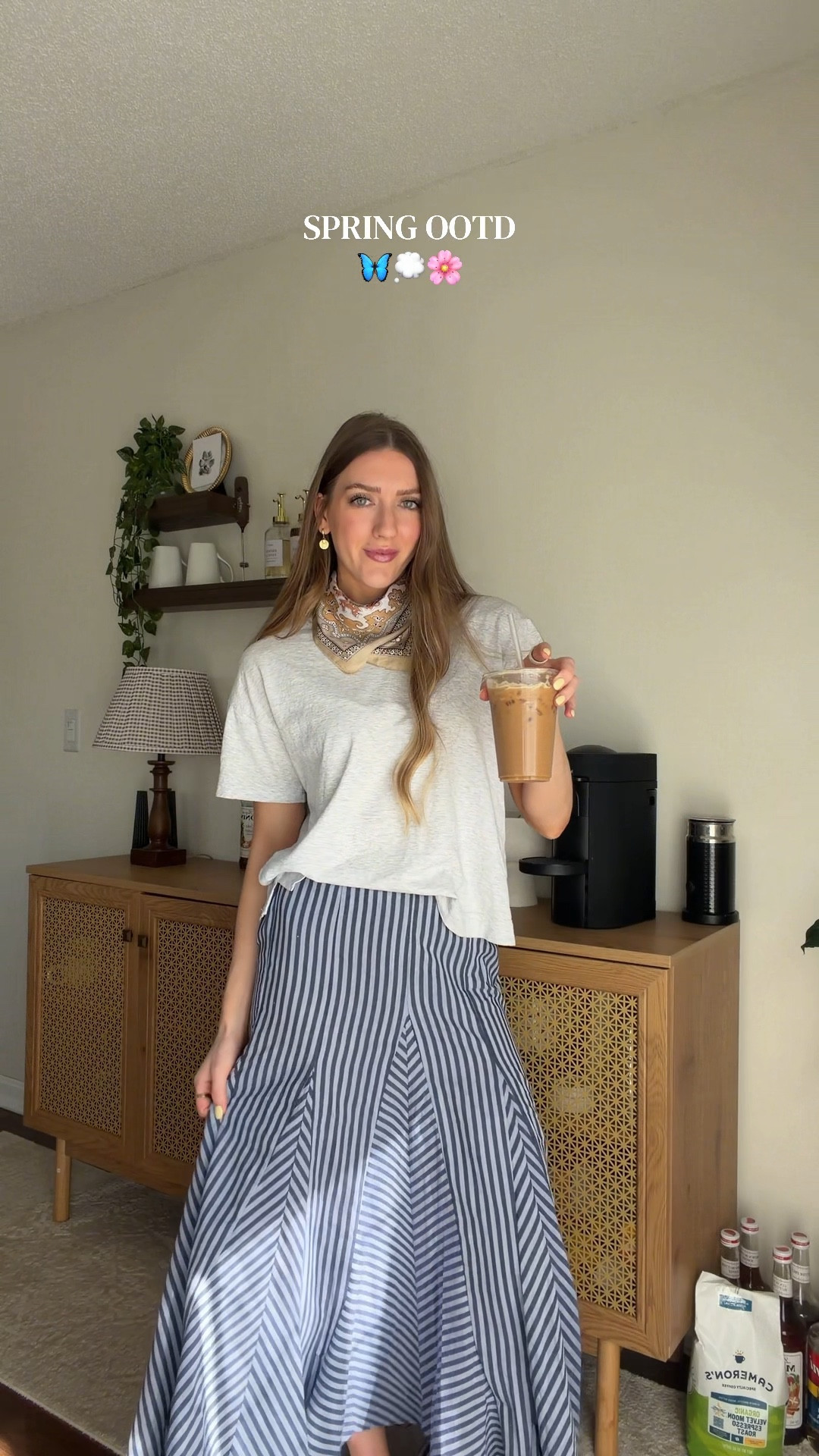 Spring outfit 🦋💭🌸
Skirt is from Golden Haze!

#LTKBeauty #LTKgrwm #LTKootd