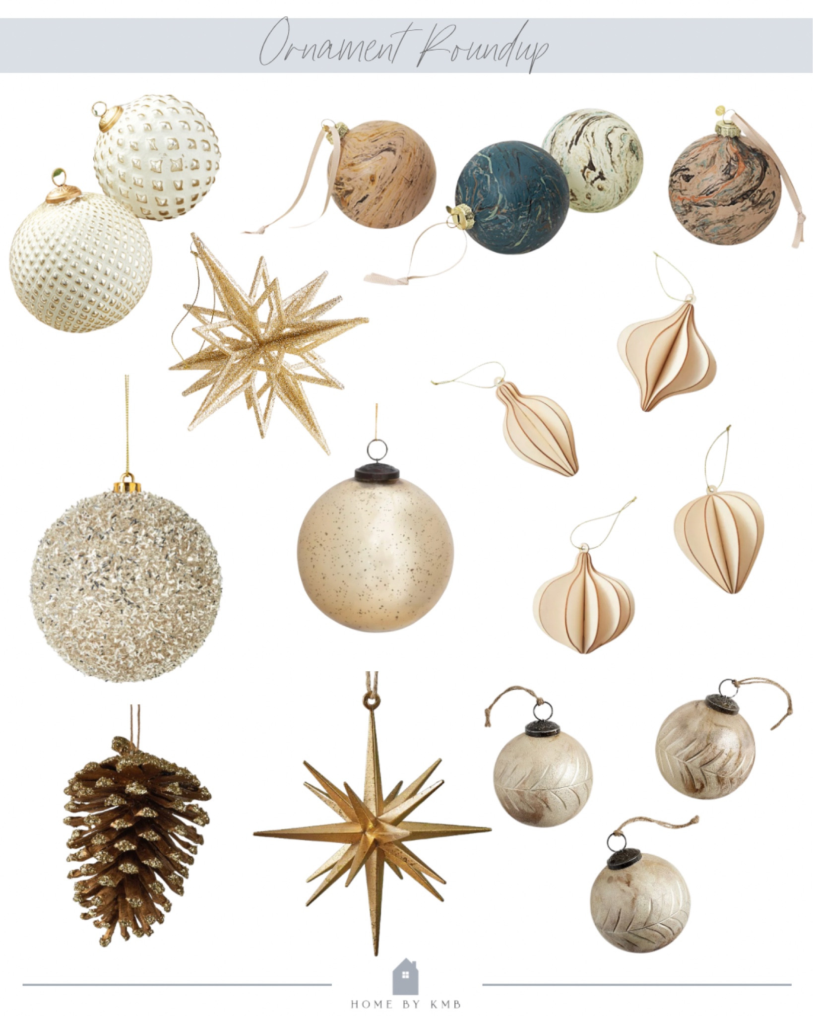 Pretty Christmas ornaments! 

#LTKHoliday #LTKhome