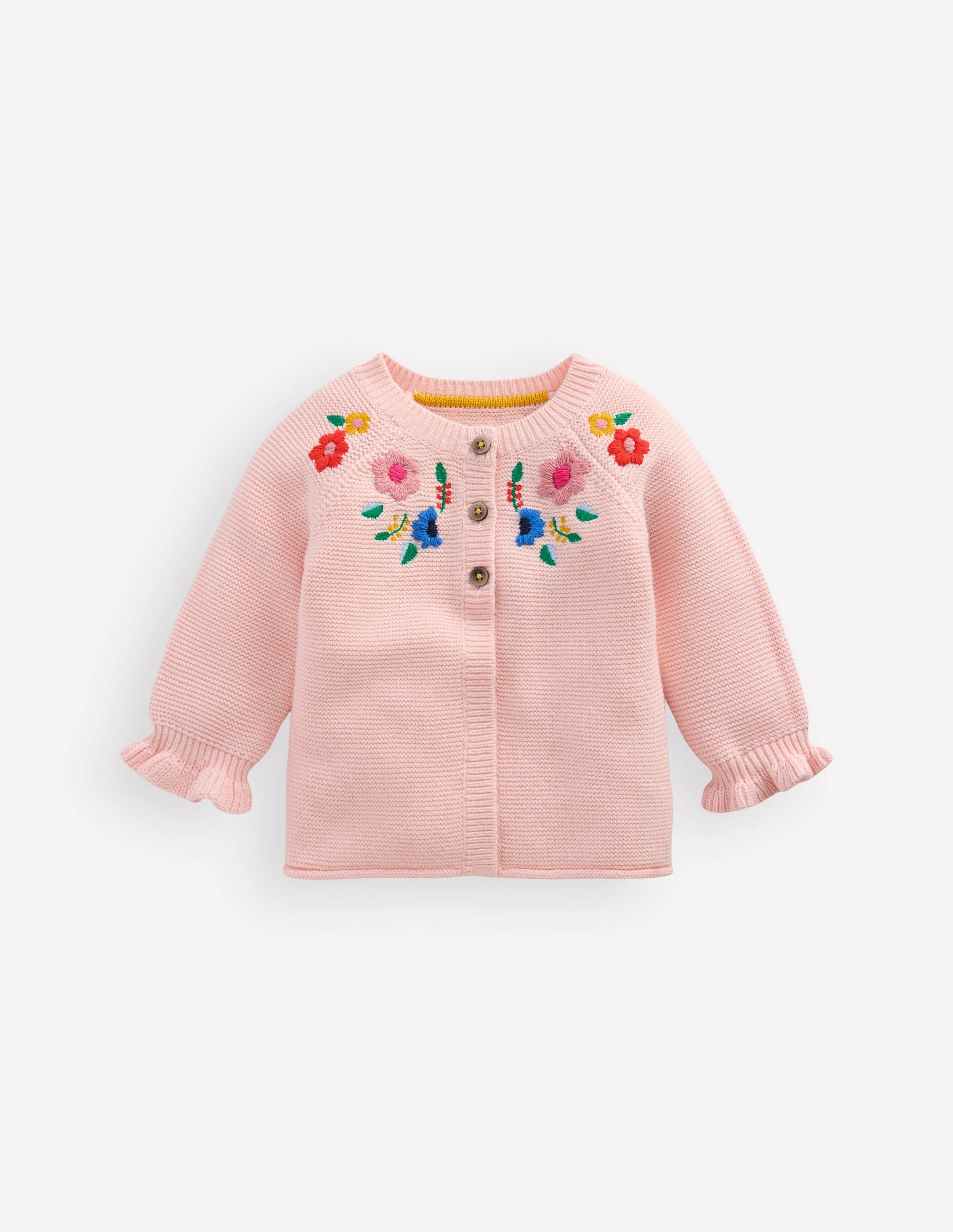 Pretty Embroidered Cardigan-Lotus | Boden UK