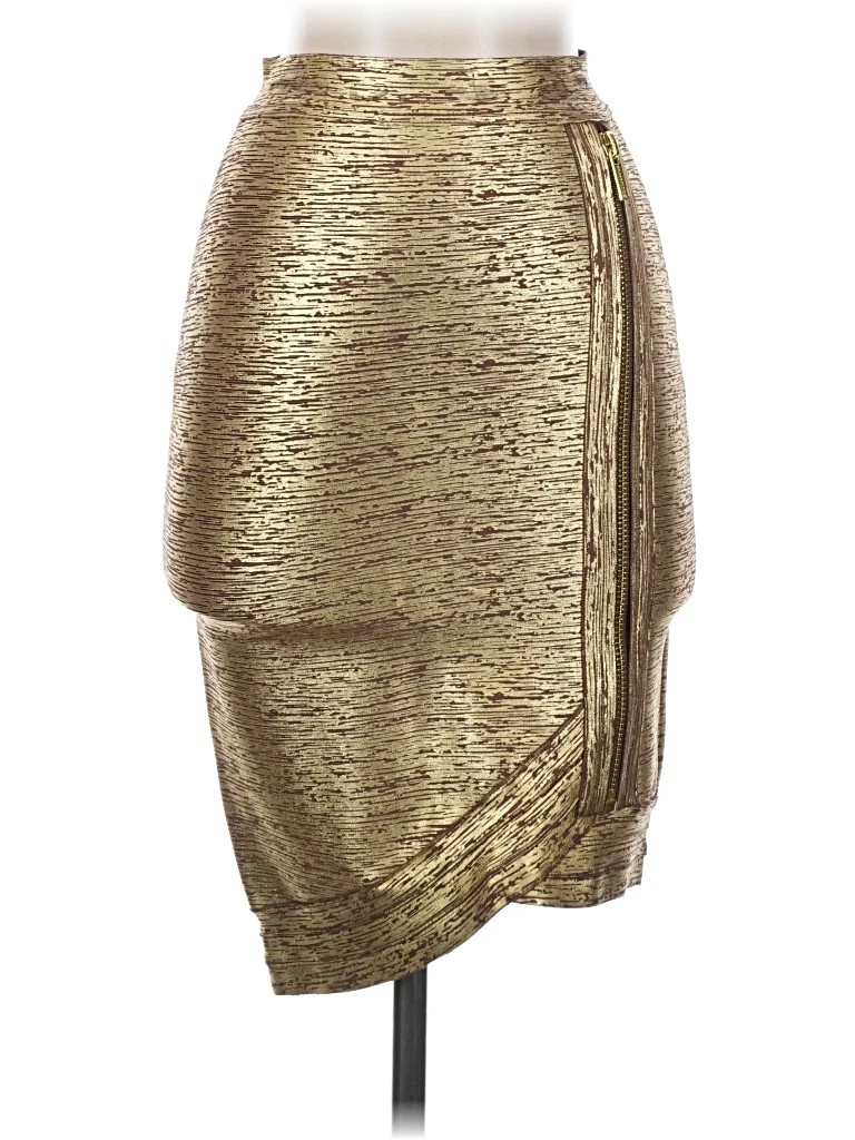 House of CB Metallic Gold Formal Skirt Size S - 66% off | ThredUp (US)