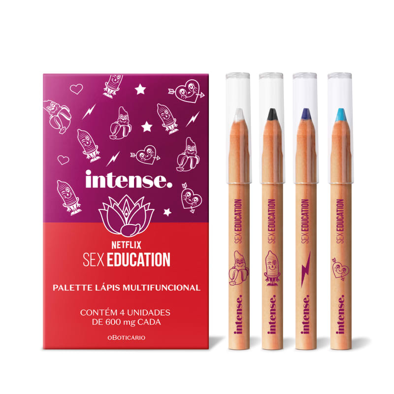 Palette Lápis Multifuncional Intense Sex Education 2,4g | oBoticario (BR)