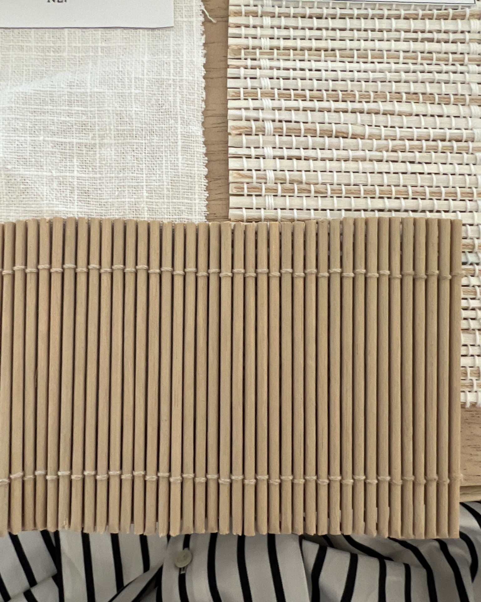 Woven wood shades i am using in my new house.  Capri ivory with no binding and south seas Emerson natural with Chalk edge binding  

#LTKhome #LTKstyletip #LTKsalealert