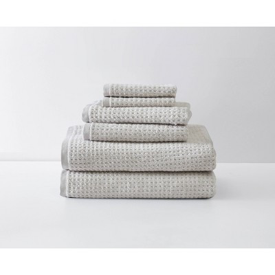 6pc Northern Pacific Bath Towel Set Gray - Tommy Bahama | Target