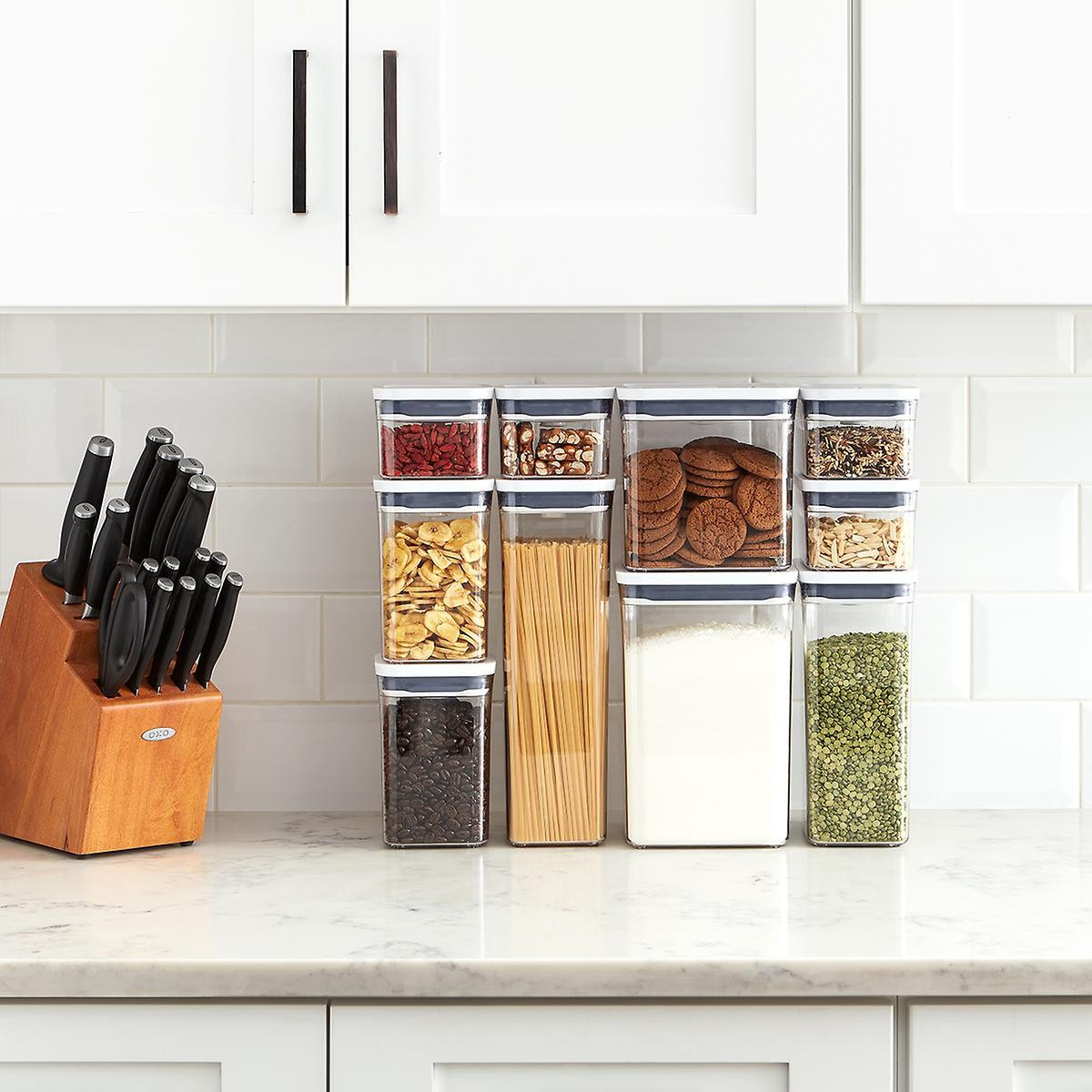 OXO Good Grips POP 10-Piece Canisters | The Container Store