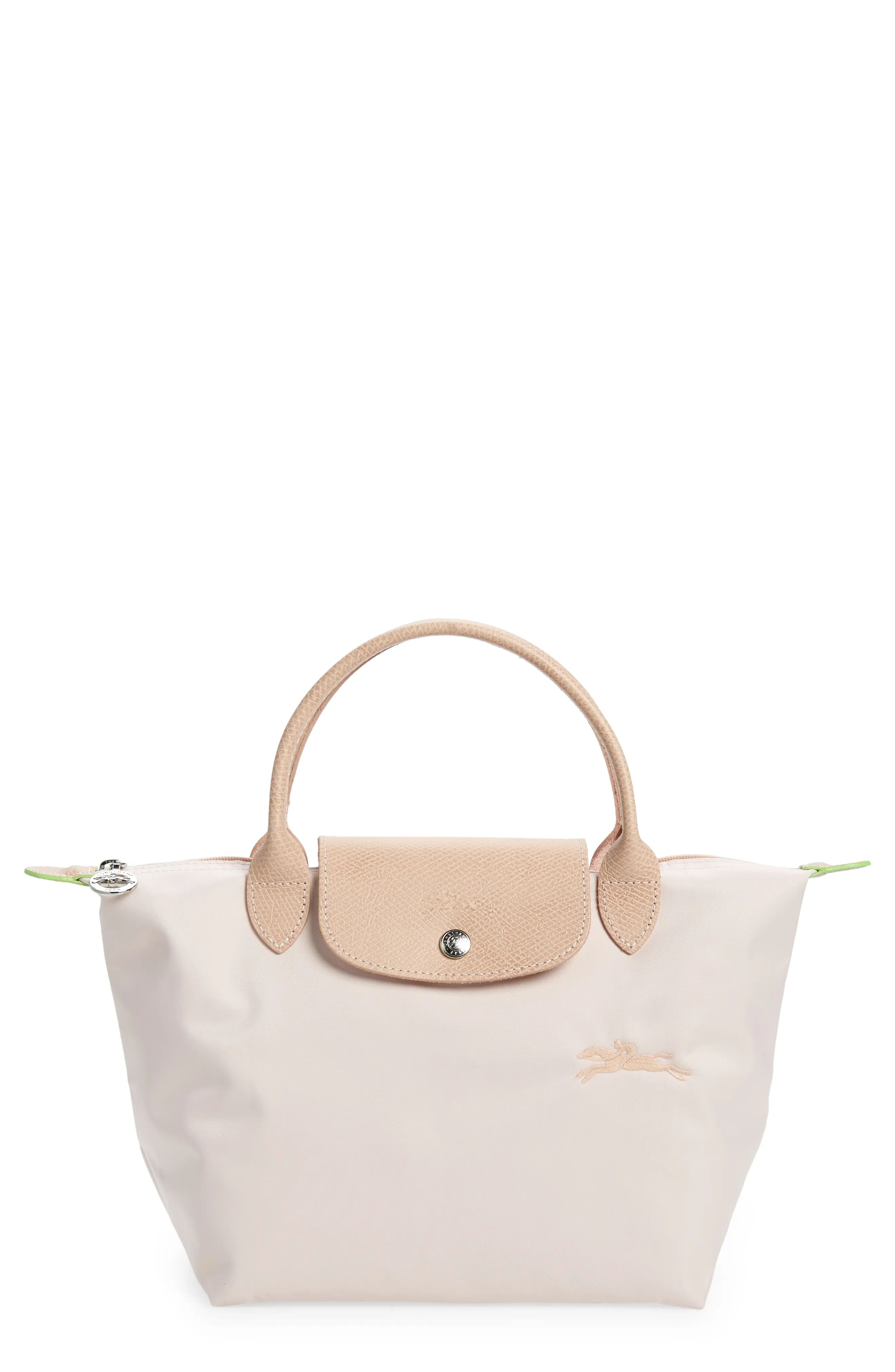 Longchamp Le Pliage Top Handle Bag in Flowers at Nordstrom | Nordstrom