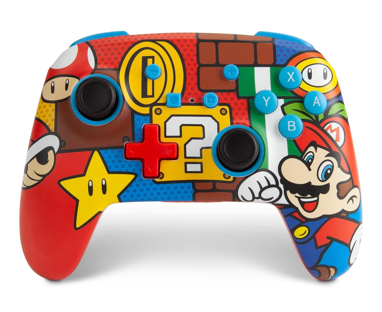 PowerA Enhanced Wireless Controller for Nintendo Switch - Mario Pop (Only at Amazon) | Amazon (US)