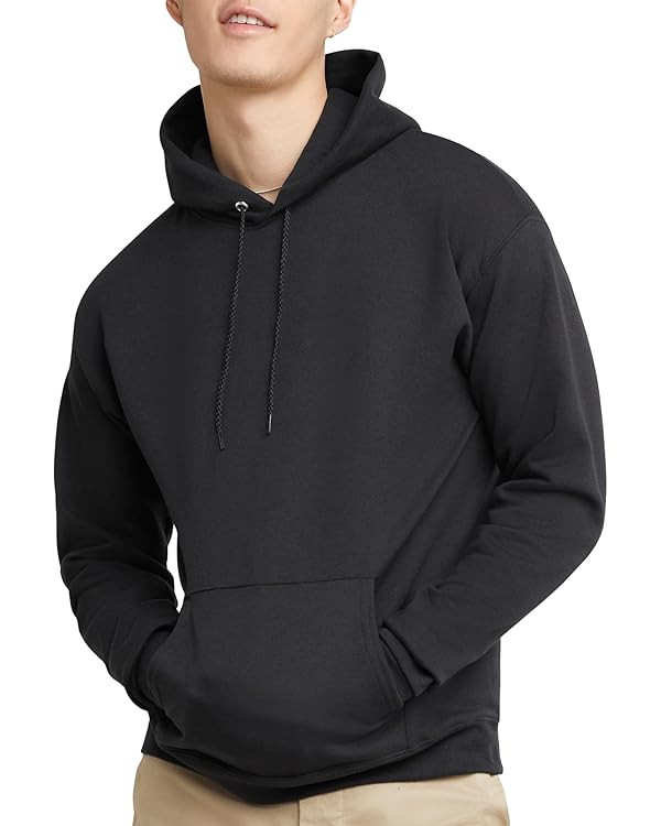 Hanes Men's Hoodie, EcoSmart Fleece Hoodie, Hooded Sweatshirt for Men | Amazon (US)