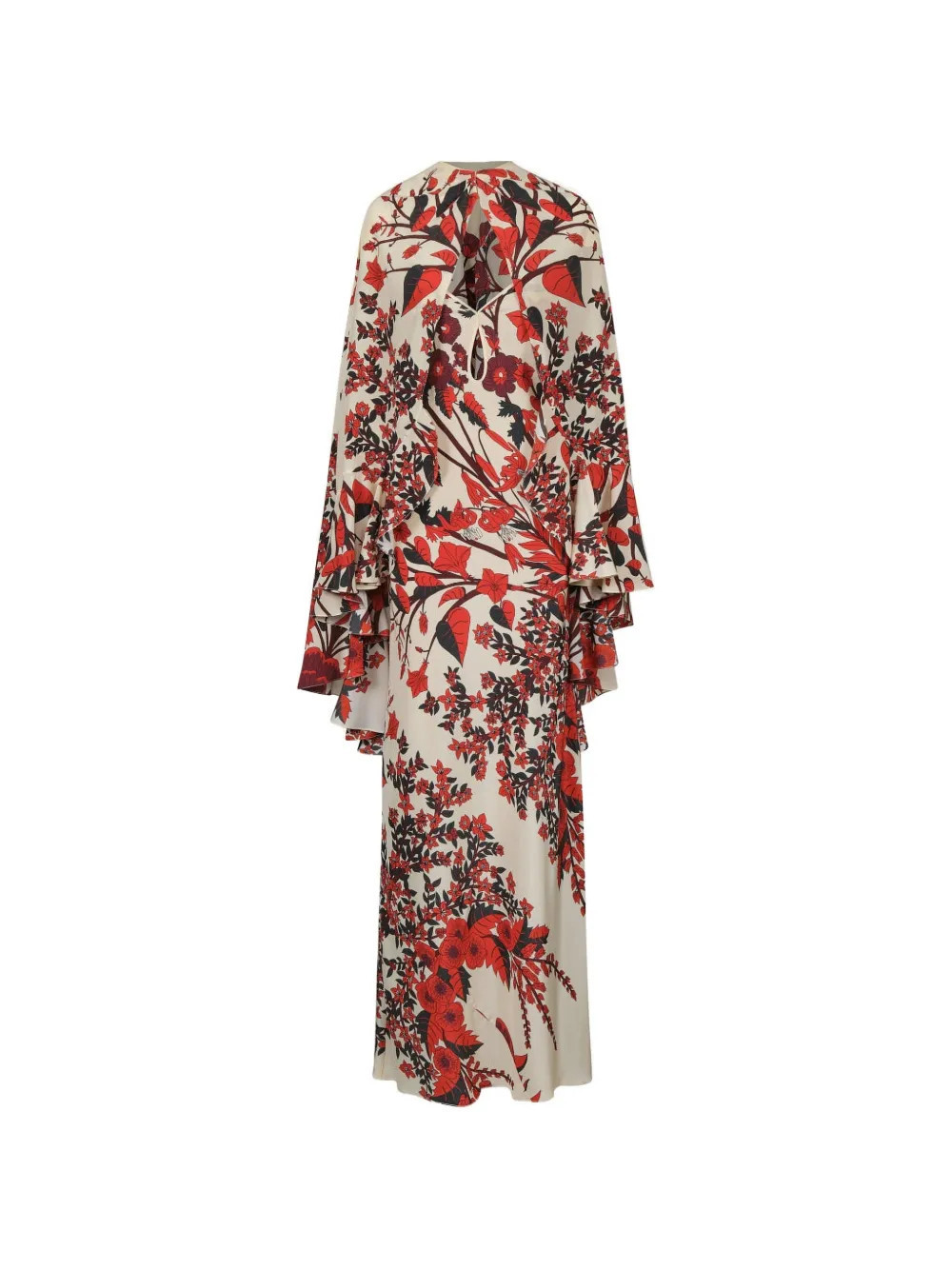 Johanna Ortiz Clean Reinterpretation floral-pattern maxi dress - Neutrals | Farfetch Global