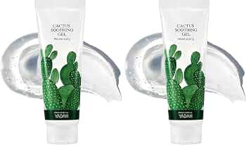 YADAH Cactus Soothing Gel (8.45fl oz) - Sunburn Relief, Calm, Cool & Soothe Irritated Skin, Face ... | Amazon (US)