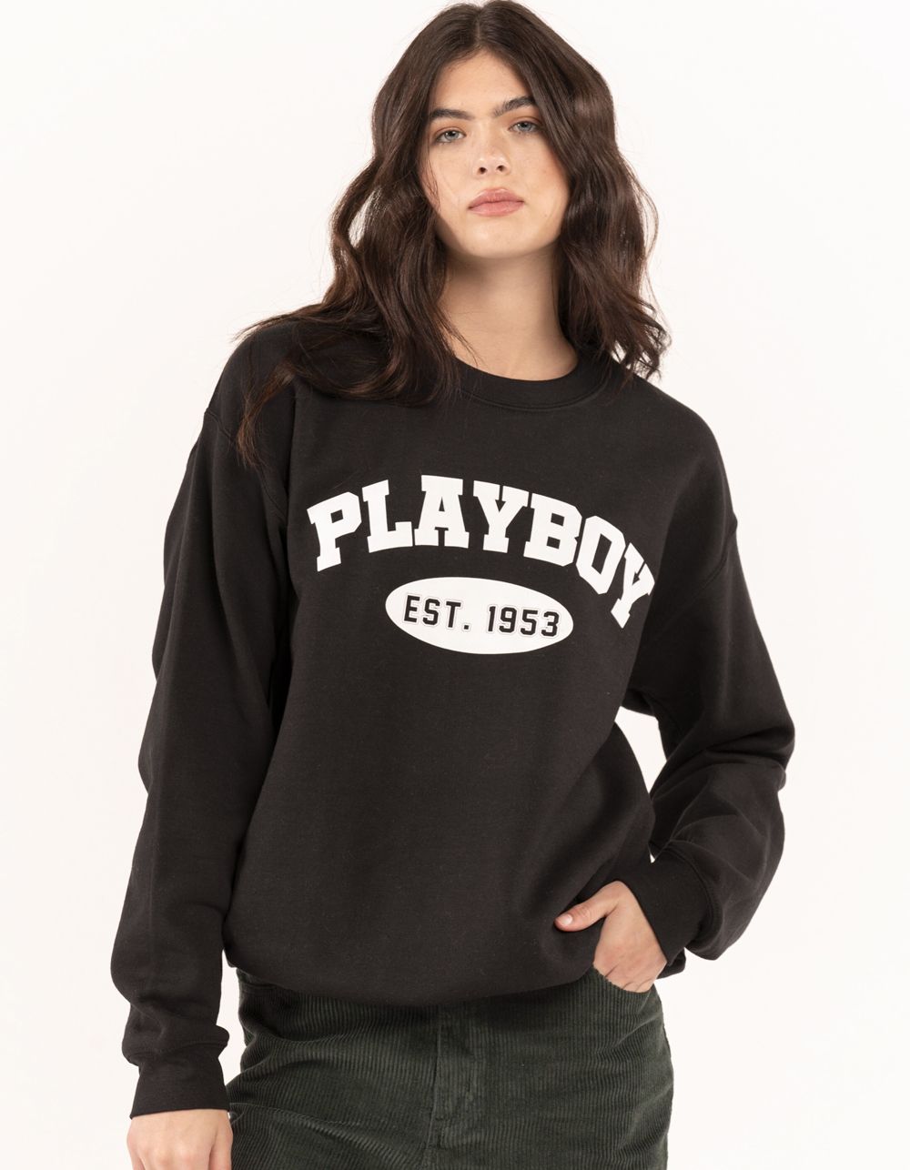 PLAYBOY Est. 1953 Womens Crewneck Sweatshirt | Tillys