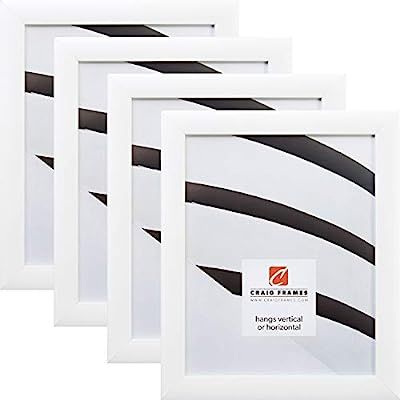 Craig Frames 23247812 18 x 24 Inch Picture Frame, White, Set of 4 | Amazon (US)