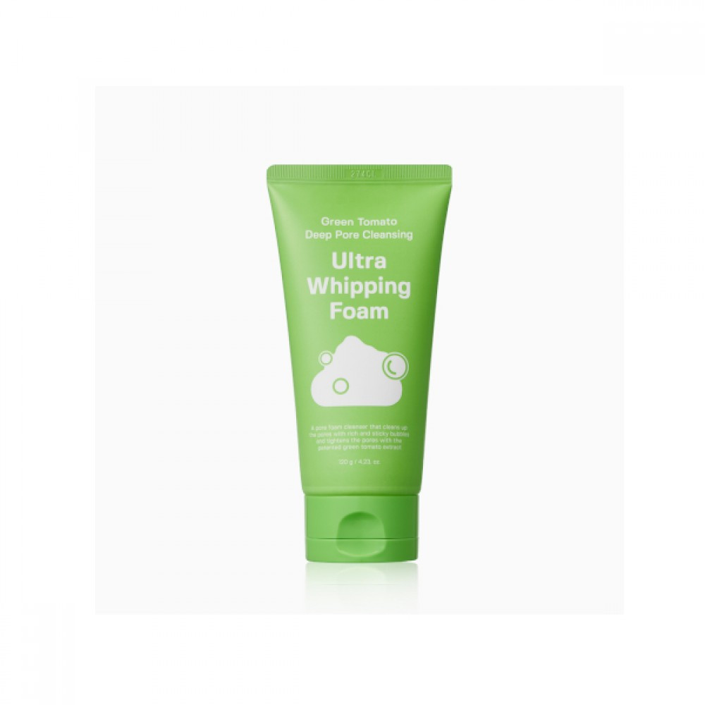 SUNGBOON EDITOR - Green Tomato Deep Pore Cleansing Ultra Whipping Foam - 120g | STYLEVANA