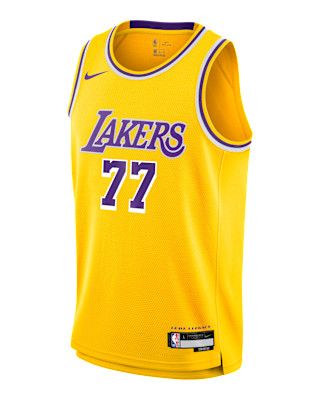 Luka Dončić Los Angeles Lakers Icon Edition Big Kids' Swingman Jersey | Nike (US)