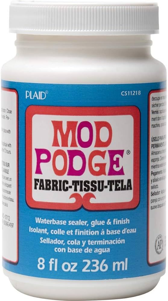 Mod Podge Eight Fabric, 8-ounce, Transparent, 8 Fl Oz | Amazon (US)